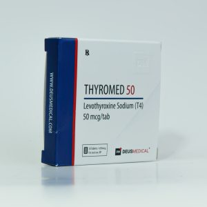 Thyromed 50mcg – Levothyroxine Sodium – Deus Medical